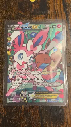 Pokemon TCG Sylveon EX Full Art LP 32/32 Generations - Image 1