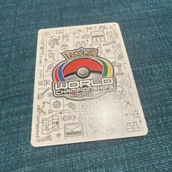 2019 Reshiram & Charizard GX Tag Team 20/214 Pokemon World Championships - Image 2