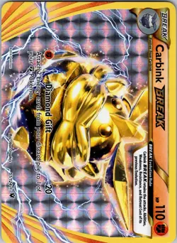 Carbink BREAK 51/124 XY - Fates Collide Holo Pokemon TCG NM - Image 1