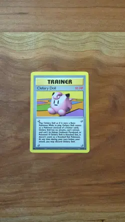 Clefairy Doll 070/102 Base Set Regular Rare Pokemon TCG LP Vintage - Image 1