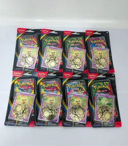 8x Pokemon Phantasmal Flames Blister Pack Lot Whimsicott/ + Cottonee NEW SEALED - Image 1