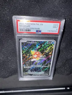 Pokemon Magikarp Illustration Rare Paldea Evolved Holo PSA 9 Most Likely A Ten - Image 3