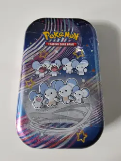 Pokemon Mini Tin: Paldean Fates (Maushold) - Image 1
