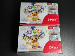 Pokemon Scarlet and Violet Prismatic Evolutions Elite Trainer Box (BOTH BOXES) - Image 1