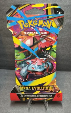 Pokemon TCG Mega Evolution Sleeved Booster Pack Lot (8 Sleeved Booster Packs) - Image 2