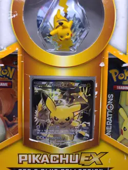 (403069) Pokemon 2016 Pikachu EX Red & Blue Collection Box - Factory Sealed Box - Image 2
