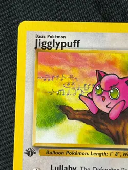 Pokemon TCG 1999 Jigglypuff 54/64 Jungle 1st Edition WotC Lightly Played LP+ - Image 2
