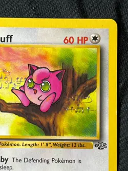 Pokemon TCG 1999 Jigglypuff 54/64 Jungle 1st Edition WotC Lightly Played LP+ - Image 3