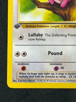 Pokemon TCG 1999 Jigglypuff 54/64 Jungle 1st Edition WotC Lightly Played LP+ - Image 5