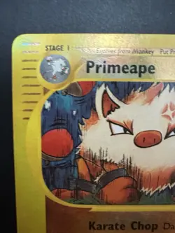 Primeape Pokemon Aquapolis 29/147 Reverse Holo Rare Lightly Played WoTC Vintage - Image 2