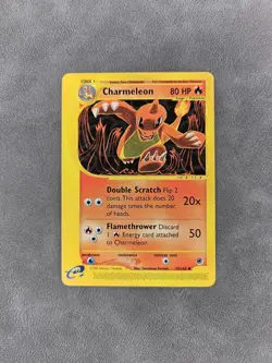 Pokemon TCG Charmeleon 73/165 Uncommon Regular Expedition E-Reader - LP+/NM- - Image 1