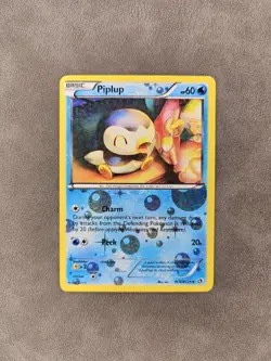 Pokemon TCG Piplup RC6/RC32 Holo Legendary Treasures: Radiant Collection - LP - Image 1