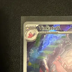 Pokemon Cards Tinkatuff 217/193 Illustration Rare Paldea Evolved - (NM) - Image 2