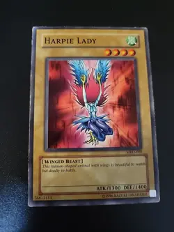 Yu-Gi-Oh! Metal Raiders - Harpie Lady MRD-008 Original Artwork - Image 1