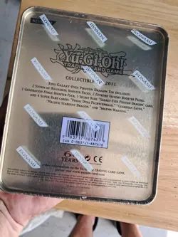 Yu-Gi-Oh 5D'S 2011 Galaxy Eyes Photon Dragon Factory Sealed Tin - Image 3
