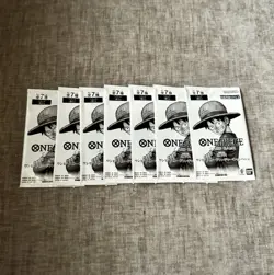(7) One piece 3rd Anniversary Treasure Campaign Promo Cards - Image 1