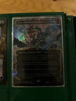 Jace, the Mind Sculptor (Borderless) (Raised Foil) -Foil Near Mint MTG - Image 1