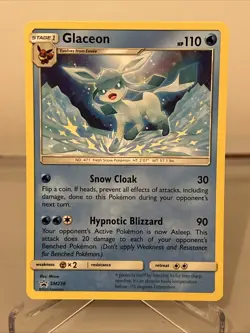 Glaceon Black Star Promo 2020 Pokemon Sun & Moon Card #SM238 TCG Mint New - Image 1