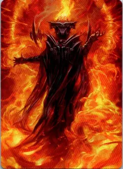 Magic | ASLTR | Sauron, the Dark Lord Art Card | 21 | Normal | NM - Image 1