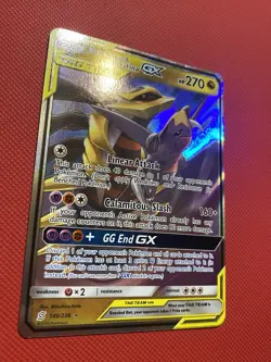 Garchomp & Giratina GX 146/236 Sm-Unified Minds Holo Pokemon Card TCG - Image 4