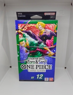 ONE PIECE CARD GAME - ZORO AND SANJI - ST12 STARTER DECK ENGLISH NEW SEALED - Image 1