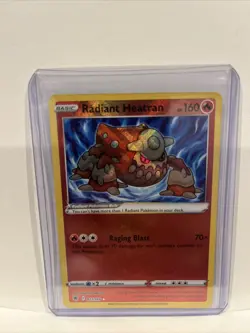 Radiant Heatran 027/189 Astral Radiance Ultra Rare Pokemon TCG Card NM/MINT - Image 1