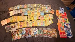 Pokemon TCG Vintage Lot WOTC/E-Series/EX Era Cards, Empty Pack Sleeves And Books - Image 1