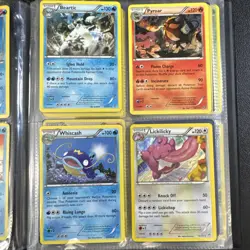 Lot Of 66 Pokemon Cards VARIOUS CONDITIONS - Binder Book - Image 5