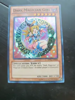 Yugioh - Dark Magician Girl - 1st Edition Card - Image 1
