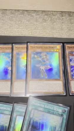 Yugioh Marincess Deck Cards Blue Slug Tang Springirl Dive - Image 2