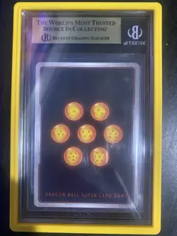 2023 DRAGON BALL SUPER CARD GAME SERIES 22 CRITICAL BLOW BURSTING RAGE BGS 10 - Image 2
