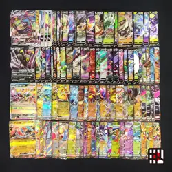 Bulk Lot 100 V ex RR VMAX VSTAR RRR NM-LP No Dupes Japanese Pokemon Card 490 - Image 1