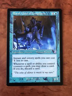 Baral Chief of Compliance Retro Frame MTG Magic Card NM Mint Time Spiral TSR - Image 1