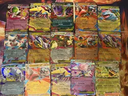 Pokemon TCG - 30 Card English Lot - Mega ex, ex - phantasmal flames, mega evo - Image 1