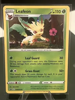 Leafeon SWSH191 SWSH: Sword & Shield Promo Cards Holo - Image 1