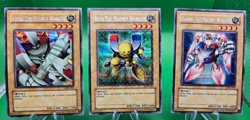 Yu-Gi-Oh Duelists of the Roses 3 Card Set - Alpha, Beta, Gamma Magnet Warrior - Image 1