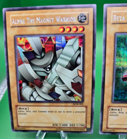 Yu-Gi-Oh Duelists of the Roses 3 Card Set - Alpha, Beta, Gamma Magnet Warrior - Image 2