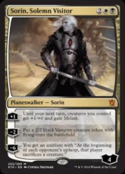 Sorin, Solemn Visitor - Near Mint MTG Khans of Tarkir - Image 1