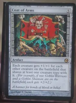Coat of Arms regular Mtg magic the gathering card light-medium play. - Image 1
