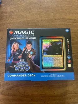Magic The Gathering Doctor Who Commander Deck Universes Beyond Timey-Wimey NEW 195166228815 - Image 1