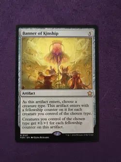 Banner of Kinship #127 (NM) Foundations FDN Magic MTG - Image 1