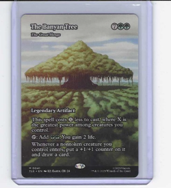 Magic MTG Avatar The Last Airbender The Banyan Tree Borderless Full Art M0041 - Image 1