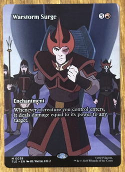 MTG: Avatar: The Last Airbender Eternal-Legal, Warstorm Surge - Image 1