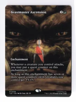 Beastmaster Ascension (Borderless) MTG Avatar: The Last Airbender: Eternal Legal - Image 1