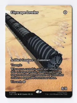 Cityscape Leveler (Borderless) MTG Avatar: The Last Airbender: Eternal Legal TLE - Image 1