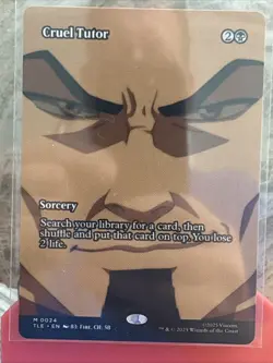 Cruel Tutor (Borderless) 0024 - Avatar: The Last Airbender TLE MTG NM/M - Image 1