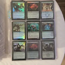 Magic the Gathering Foil Lot Green Rare mythic Huge lot Green - Image 5