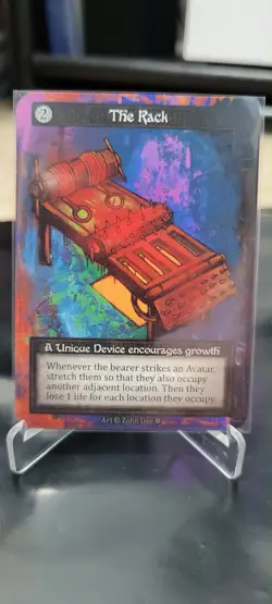 The Rack Non Foil Unique Sorcery Contested Realm Gothic - Image 1