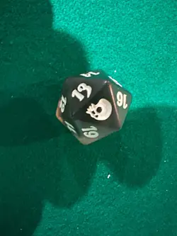 Magic The Gathering MTG Graveborn Spindown Die - Image 1