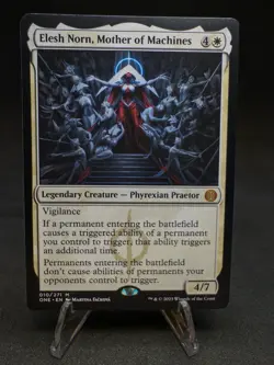 Elesh Norn, Mother of Machines Phyrexia: All Will Be One Regular NM - Image 1